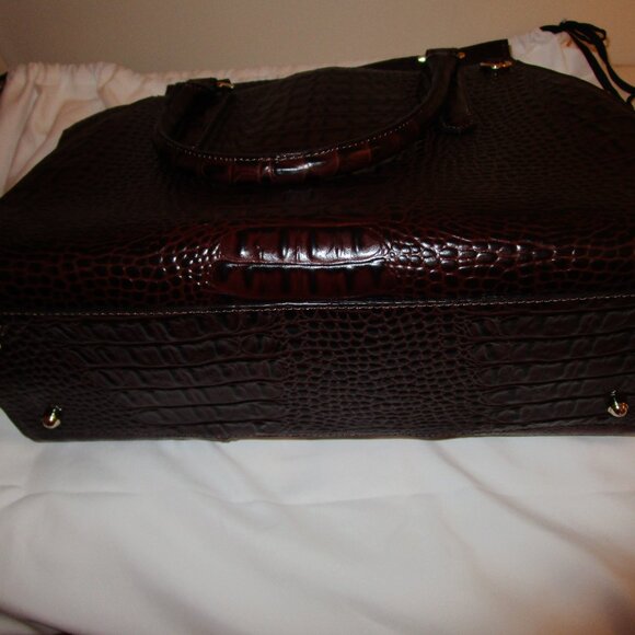 Brahmin  Priscilla  Red Verona Satchel - Picture 5 of 11